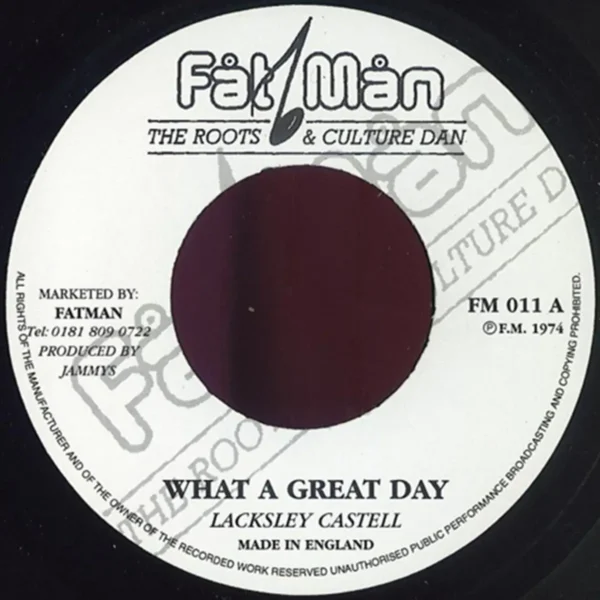 What A Great Day Riddim - King Jammy's Records