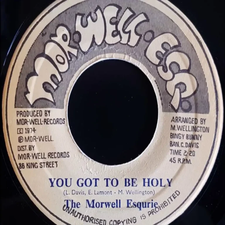 You Got To Be Holy Riddim - Morwell