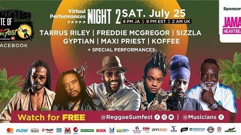 A Taste Of Reggae Sumfest Night 2