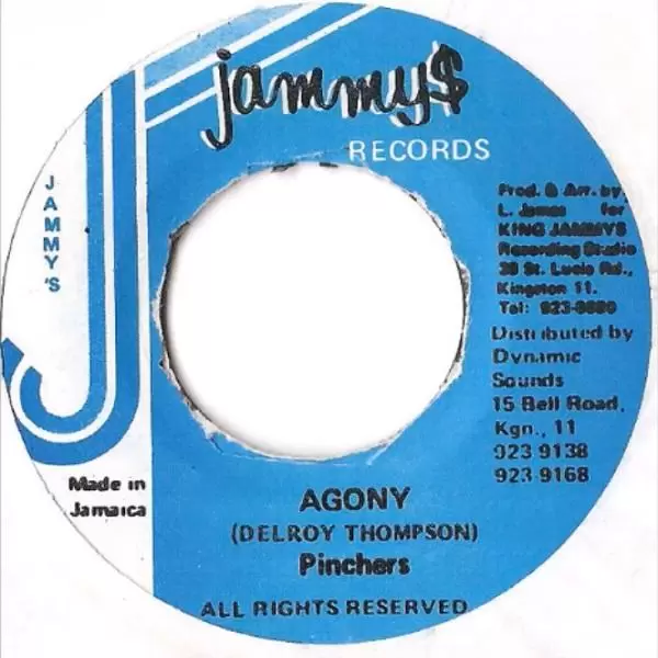agony riddim - jammys records