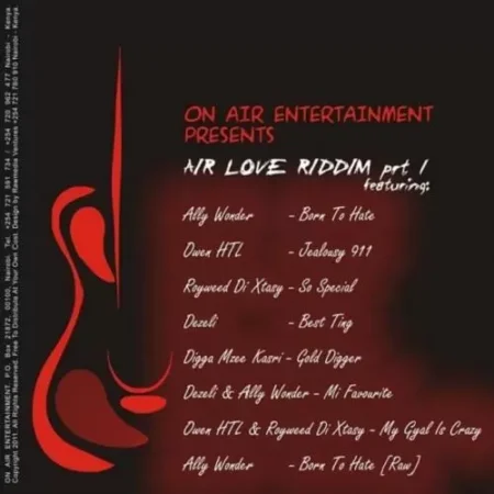 Air Love Riddim – On Air Entertainment air love riddim - on air entertainment