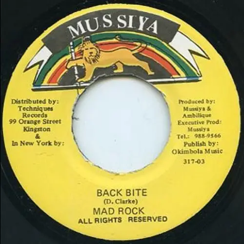 back bite riddim - mussiya records