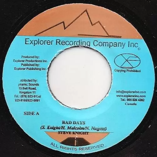 bad day riddim - explorer recording company