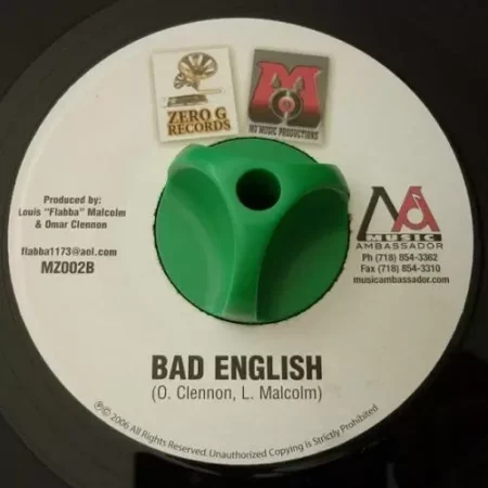 Bad English Riddim – Mo Music / Zero G Records bad english riddim - mo music / zero g records