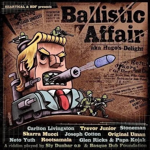 ballistic affair riddim - heartical label