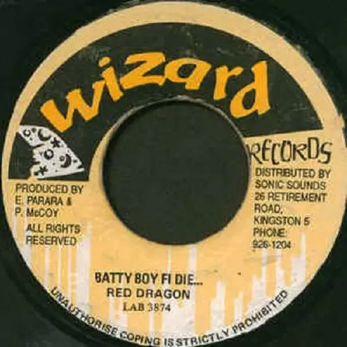 batty boy fi die riddim - wizard records