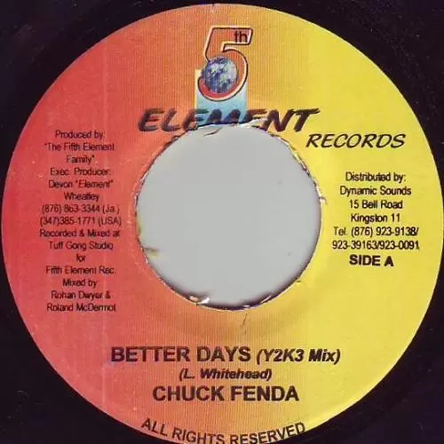 better days riddim - 5th element records