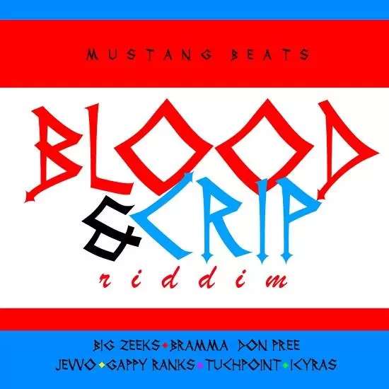 blood and crip riddim - mustang beats