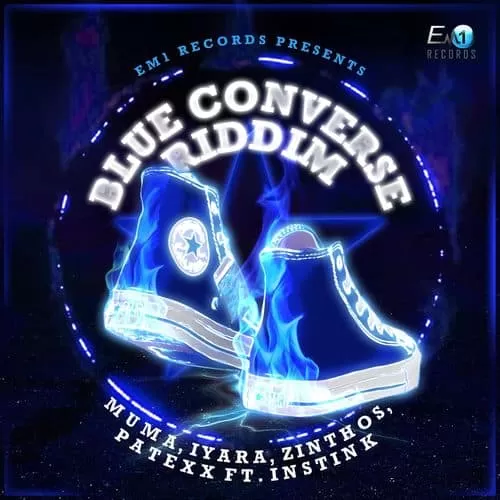 blue converse riddim - em1 records
