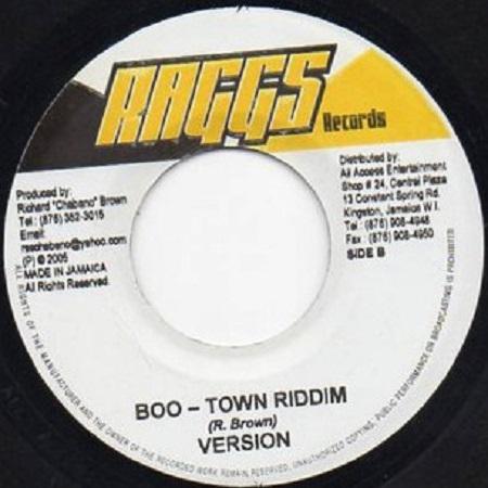 boo town riddim - raggs records