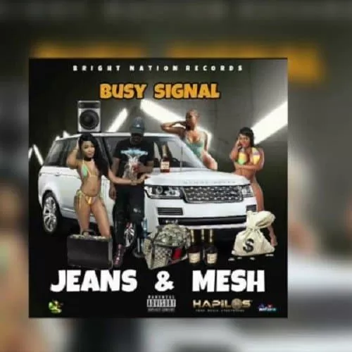 busy signal - jeans and mesh