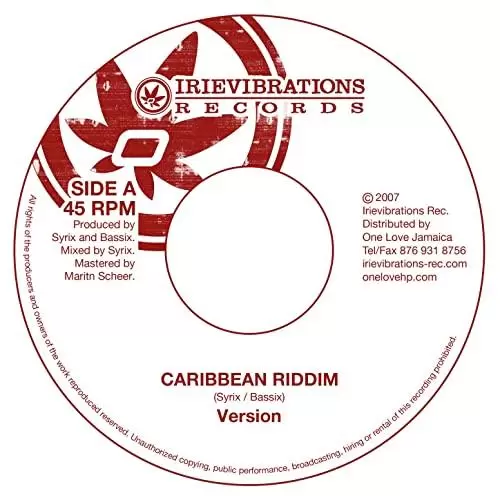 carribean riddim - irievibrations records