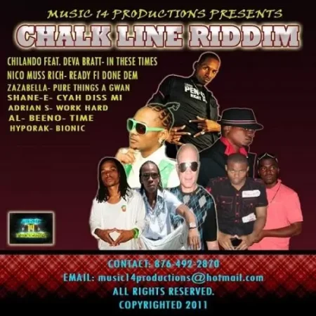 chalk line riddim - music 14 productions