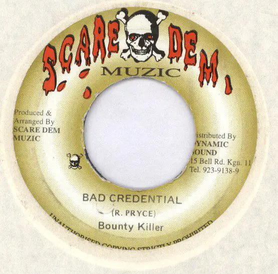 credential riddim - scare dem muzic