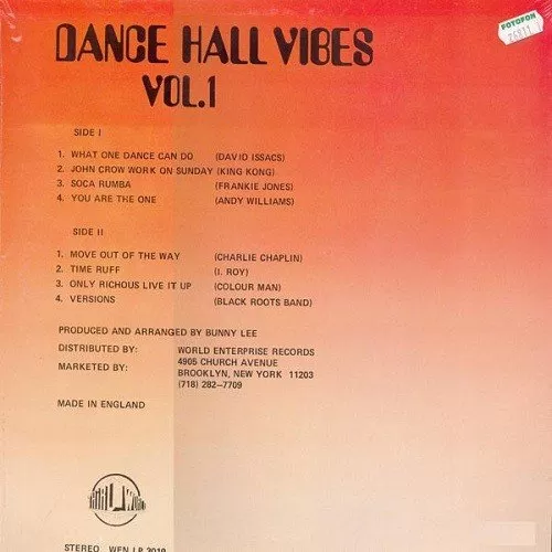 dance hall vibes vol.1 - world enterprise records