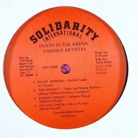 death in the area riddim - solidarity international