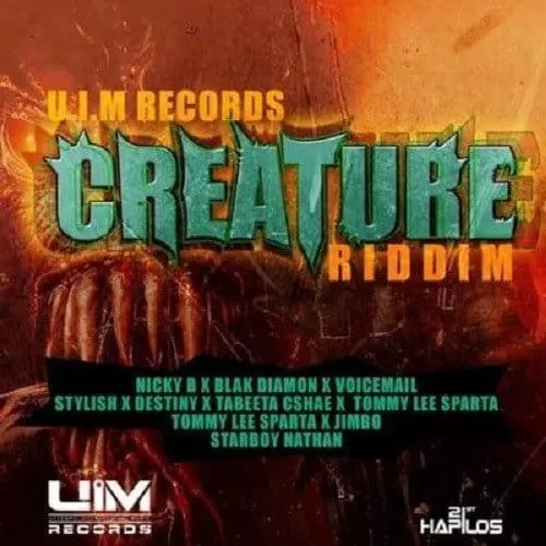 di creature riddim - anju blaxx / uim records
