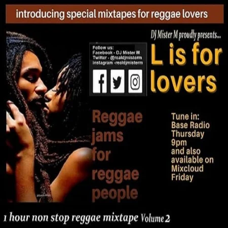 DJ Mister M – L Is For Lovers Reggae Mixtape Vol.2 dj mister m - l is for lovers reggae mixtape vol.2
