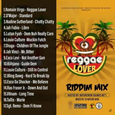 Dj Nature Won - Reggae Lover Riddim Mix
