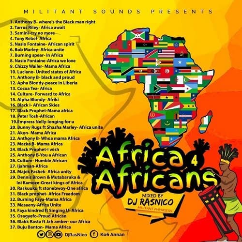 Dj Rasnico Africa 4 Africans Mixtape