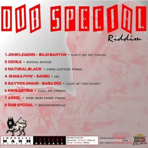 dub special riddim - imperial bash records