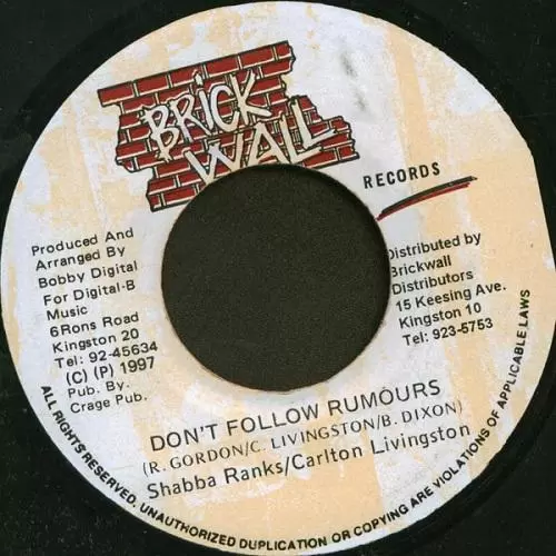 dubwise riddim - brickwall records