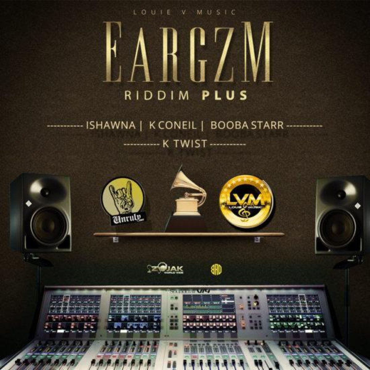 EARGZM RIDDIM PLUS LOUIE V MUSIC