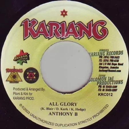 earth cry riddim - karang records