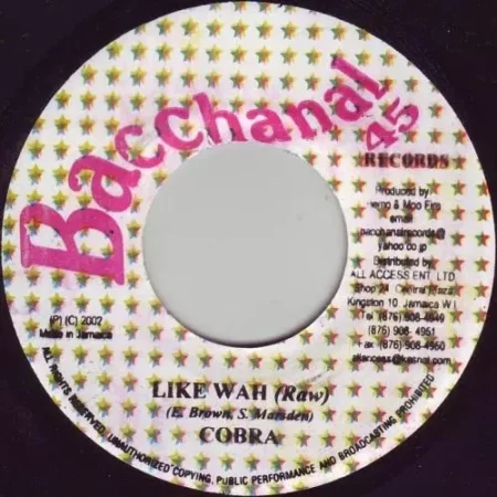 escape riddim - bacchanal