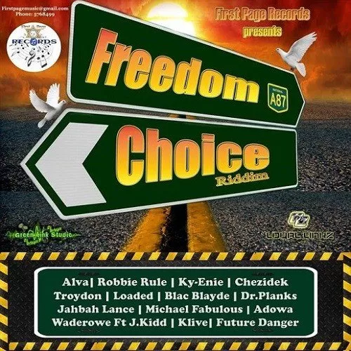 freedom choice riddim - first page productions
