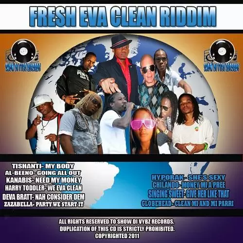 fresh eva clean riddim - show di vybz records