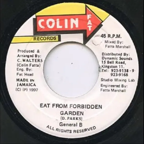 g string riddim - colin fat records