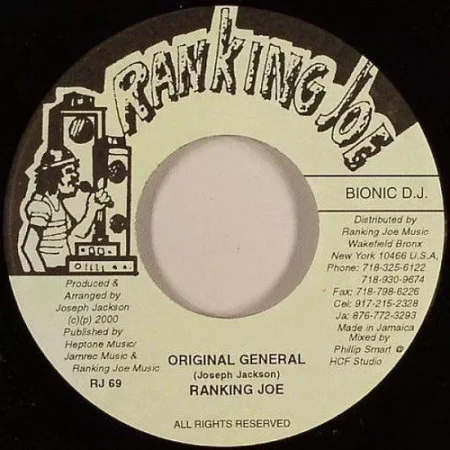 general riddim - ranking joe music