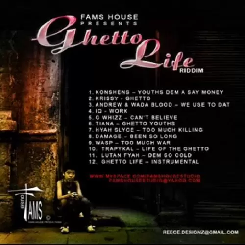 ghetto life riddim - fams house records