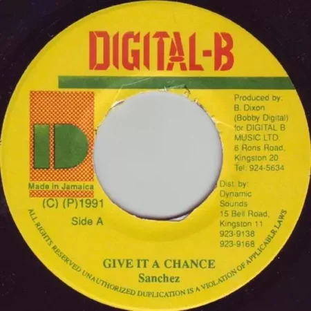 Give It A Chance / Things A Gwaan Riddim - Digital B