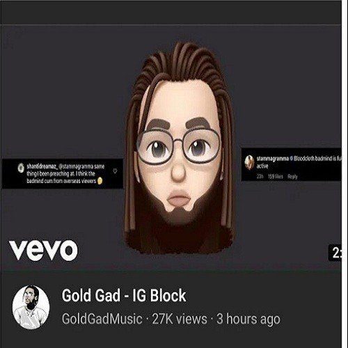 gold gad - ig block