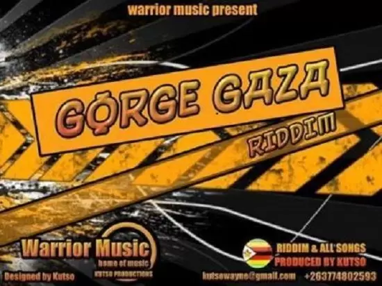 gorge gaza riddim (zimdancehall) - kutso warrior music