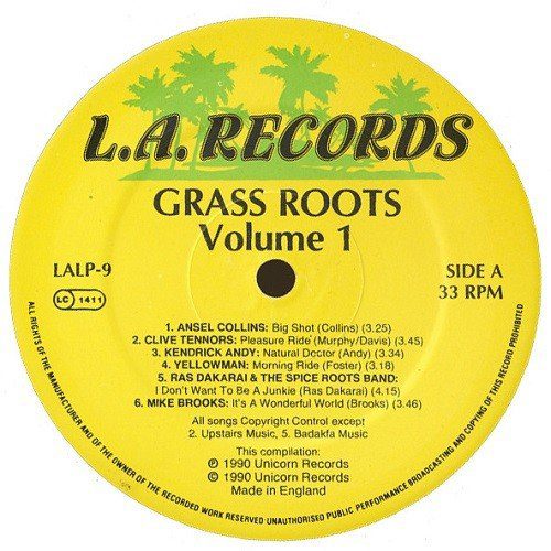 Grass Roots Volume 1