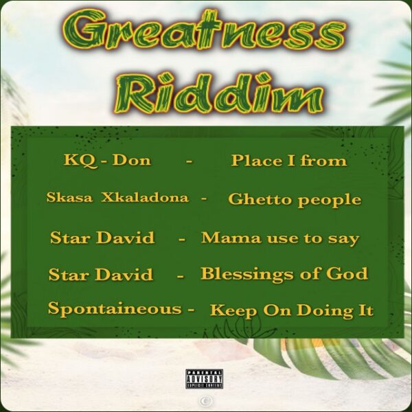Greatness Riddim (2021) – Mv.Entertainment.Int Greatness Riddim - Mv.entertainment.int