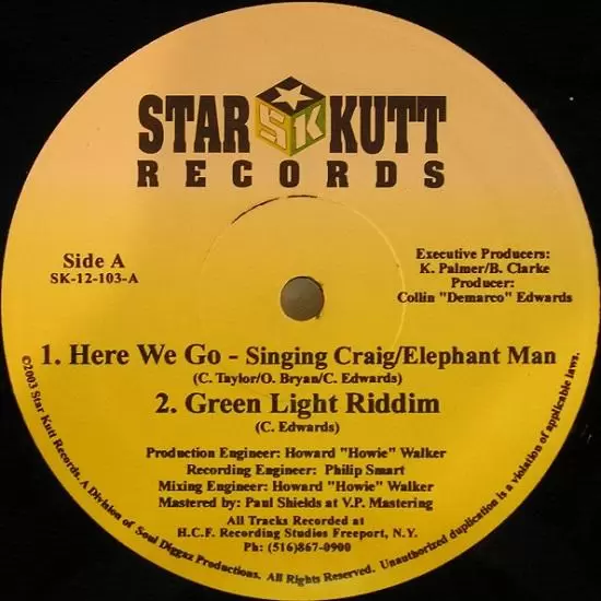 green light riddim - star kutt records