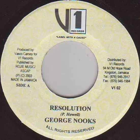 groove riddim - v1 records