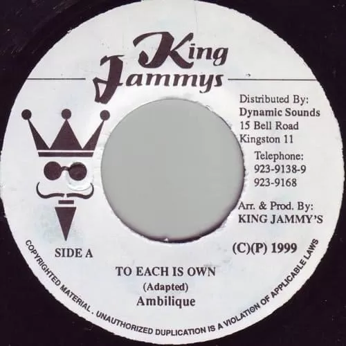 grumbler riddim - jammys records