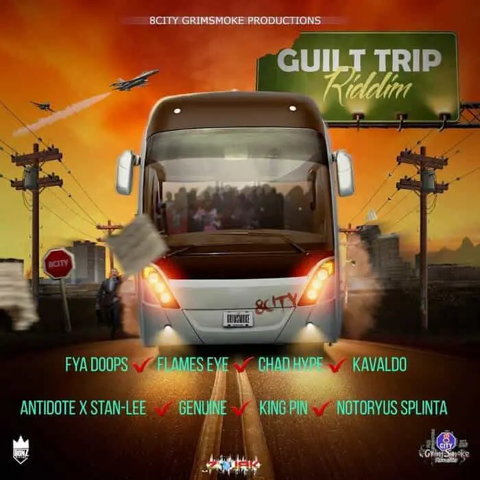 guilt trip riddim - 8city grimsmoke productions