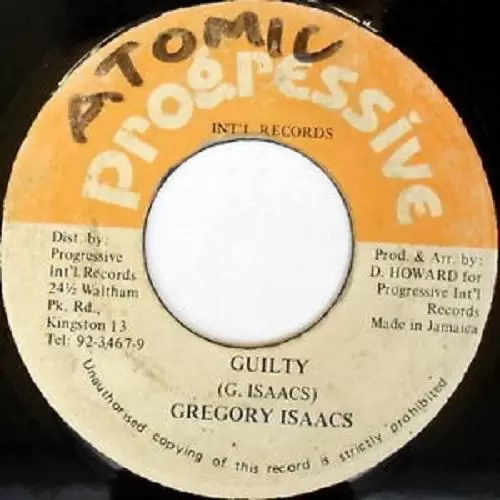 guilty riddim - progressive intl records