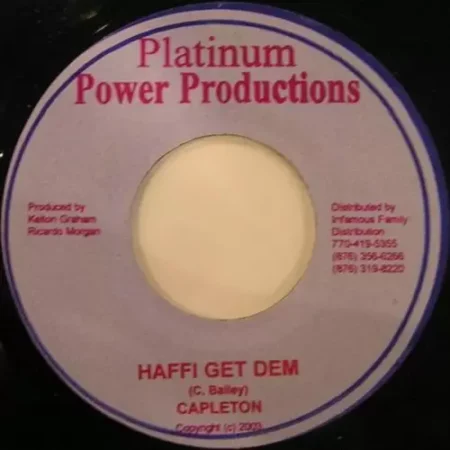 haffi get dem riddim - platinum power productions
