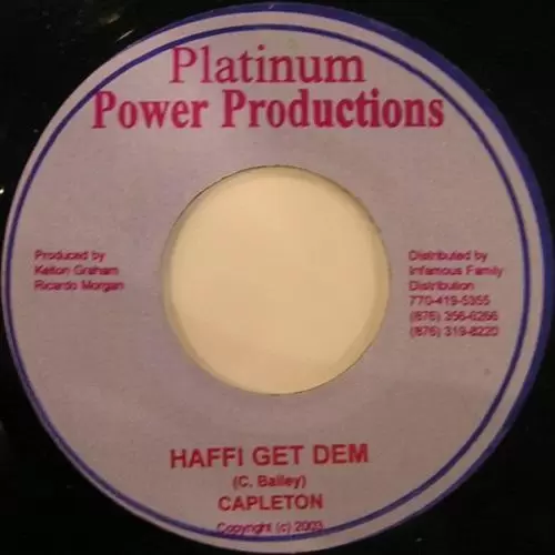 haffi get dem riddim - platinum power productions