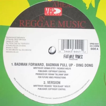 Hard Slam Riddim – 2006 – Ricki Blaze hard-slam-riddim-badman-forward