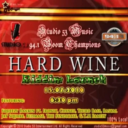 Hard Wine Riddim – Studio 53 Music Hard Wine Riddim - Studio 53 Music