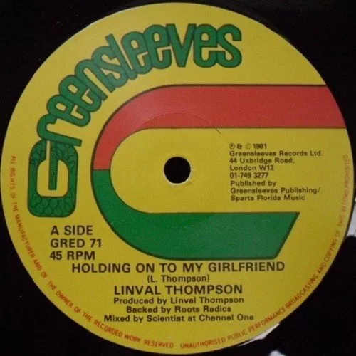 holding on to my girlfriend riddim - greensleeves records