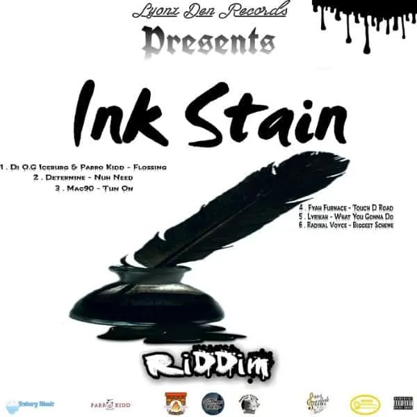 ink stain riddim - lyonz den records